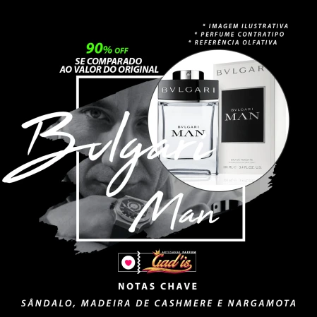Perfume Similar Gadis 29 Inspirado em Bvlgari Man Contratipo